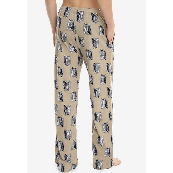 Attack On Titan Pajama Pants Top 
